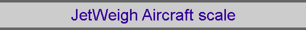 JetWeigh Aircraft scale